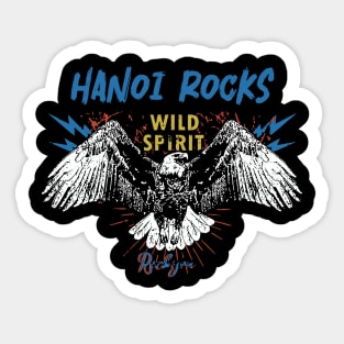 hanoi rocks rock you Sticker